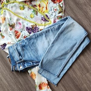 Express Cropped Skinny Midrise Jeans